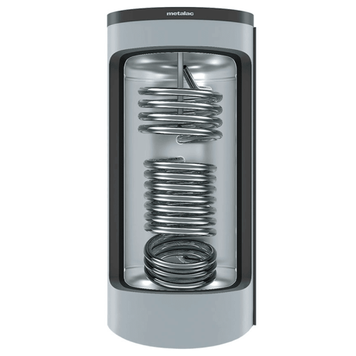 Бойлер косвенный стационарный Metalac Taurus Max 200 2iE нержавеющий бак два змеевика Бойлер косвенный стационарный Metalac Taurus Max 200 2iE нержавеющий бак два змеевика