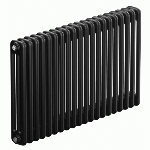 Трубчатый радиатор Rifar Tubog 3057 20 секций цвет антрацит нижнее подключение