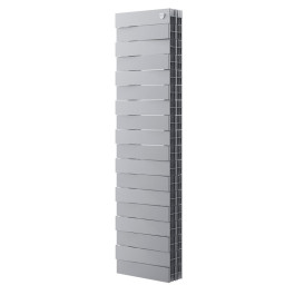 Биметаллический радиатор Royal Thermo PianoForte Tower 200 Silver Satin (22 секции)