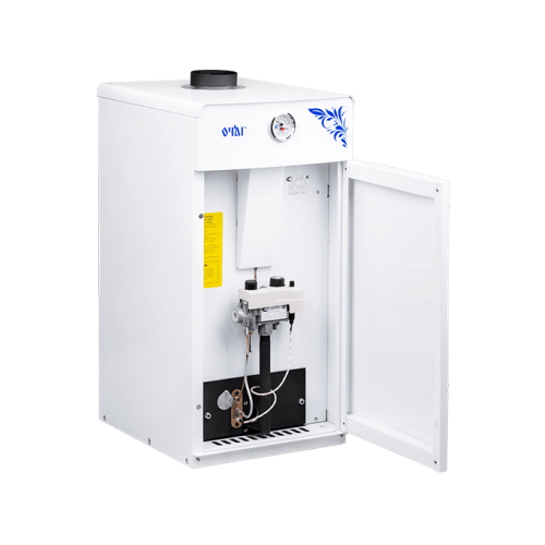 Напольный газовый котел Очаг АОГВ-100 "С" Премиум с газовым клапаном САБК