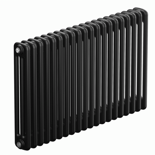 Трубчатый радиатор Rifar Tubog 3057 20 секций цвет антрацит боковое подключение