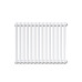 Трубчатый радиатор Rifar Tubog 2057 18 секций цвет белый нижнее подключение