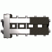 Коллектор нержавеющий Gidruss BMSS-80-5DU EPP до 80 кВт 1 1/4"-1" 5 контуров EPP термоизоляция