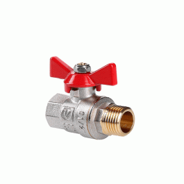 Кран шаровой Valtec Base кран-бабочка ВР/НР 1" (арт.VT.218.N.06)