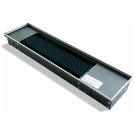 Внутрипольный конвектор Techno Usual 200х105х1900 мм с естественной конвекцией