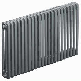 Трубчатый радиатор Rifar Tubog 3057 22 секции цвет титан боковое подключение