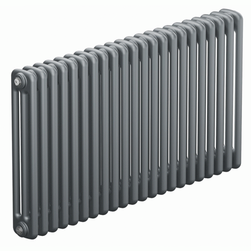 Трубчатый радиатор Rifar Tubog 3057 22 секции цвет титан нижнее подключение