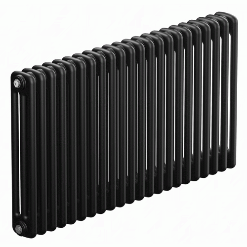 Трубчатый радиатор Rifar Tubog 3057 22 секции цвет антрацит нижнее подключение