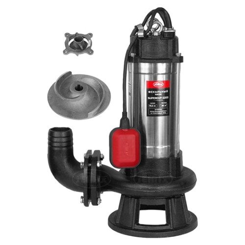 Насос Фекальный  Jemix SUPERCUT-2200 с режущим ножом-Гриндер