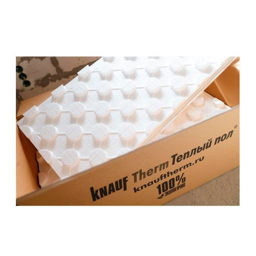 Мат для теплого без изоляции Knauf Therm  47 мм 0,6х1,2 м