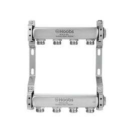 Коллектор нержавеющий Hoobs 1"x 3/4" 9 выходов без регулировки