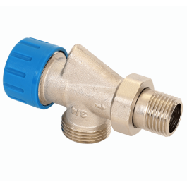 Клапан термостатический осевой MVI 1/2"х3/4" резьба наружная/наружная с преднастройкой