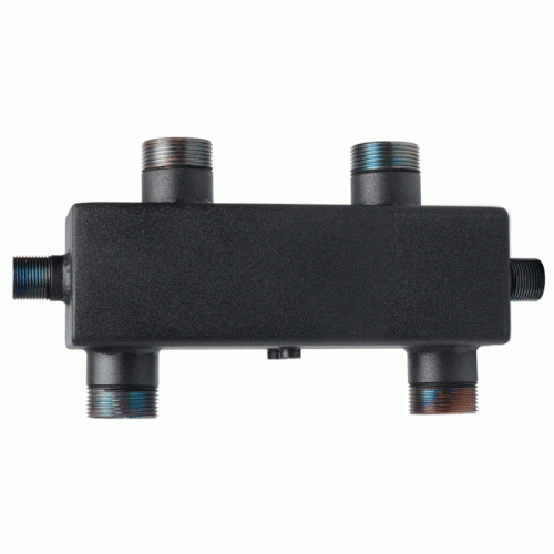 Гидроразделитель Warme WGR.162 до 162 кВт с торцевыми отводами под воздушный клапан и грязевик