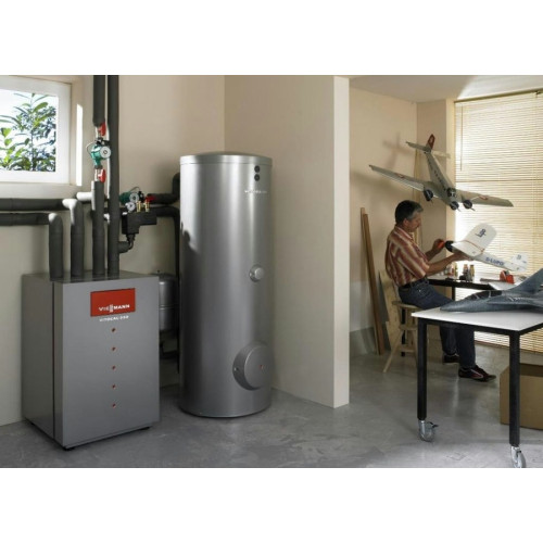 Бойлер косвенного нагрева с двумя теплообменниками Viessmann Vitocell 100-B CVB 500 литров бивалентный