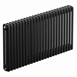 Трубчатый радиатор Rifar Tubog 3057 24 секции цвет антрацит нижнее подключение