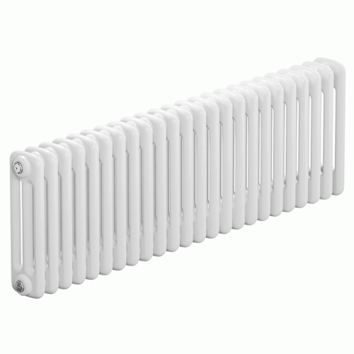 Трубчатый радиатор Rifar Tubog 3037 24 секций цвет белый боковое подключение
