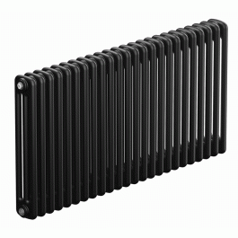 Трубчатый радиатор Rifar Tubog 3057 24 секции цвет антрацит боковое подключение