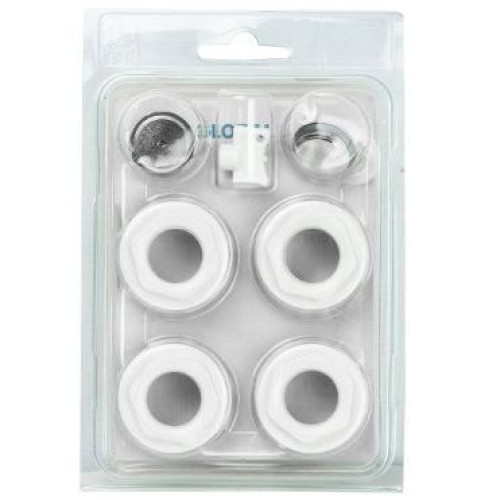 Комплект пробок для радиатора 1/2" GLOBAL Oscar (RAL 9010)