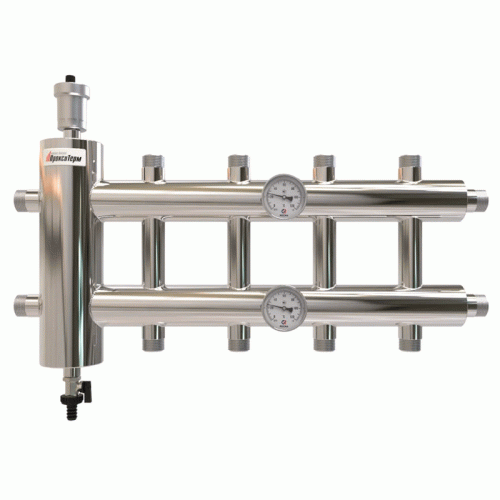 Коллектор из нержавейки с гидрострелкой 120 кВт ПроксиТерм GSK 40-5