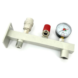 Консоль для подключения расширит.бака, с группой безопасности Uni-fitt 3/4"