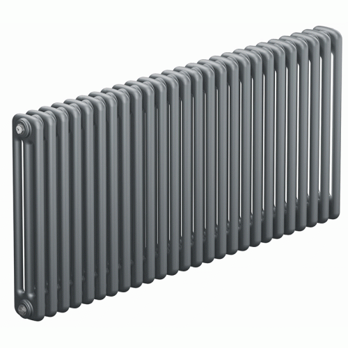 Трубчатый радиатор Rifar Tubog 3057 26 секций цвет титан нижнее подключение
