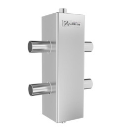 Гидрострелка нержавеющая Gidruss GRSS-100-35PF до 100 кВт под пресс-фитинги 35мм