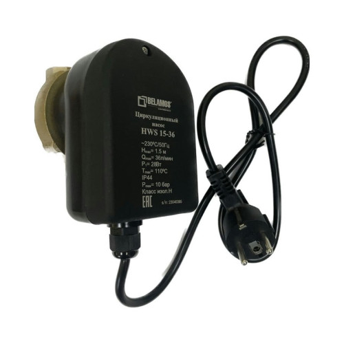 Циркуляционный насос для ГВС Belamos HWS 15-36