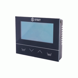 Проводной комнатный двухпозиционный регулятор Stout ST-292v3 чёрный