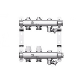 Коллектор с регулирующими вентилями Wester W903 1"x3/4" 2 контура