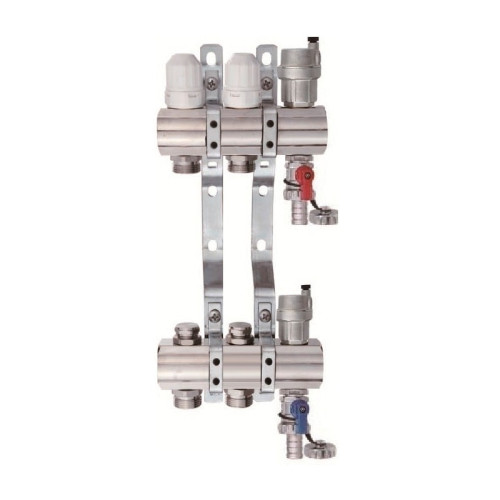 Коллектор для отопления Tim на 2 выхода (арт.KB002)