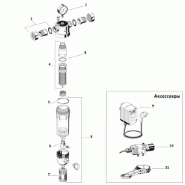 Фильтр F76S-1 1/2"AAM Honeywell