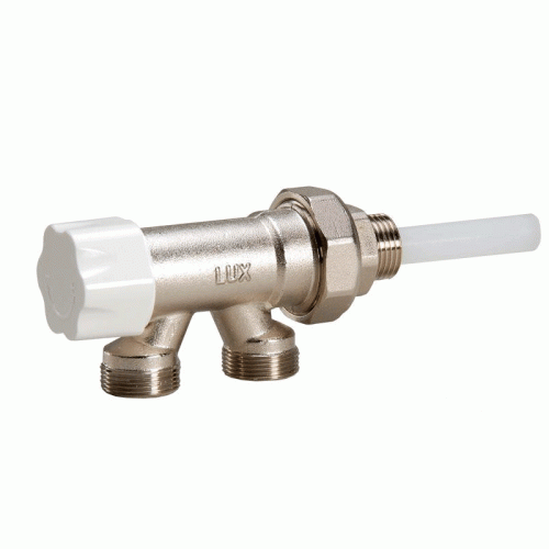 Блок Luxor MT 282 (MT 280) 1/2'' для однотрубной системы с нижней подводкой и термостатической регулировкой арт.68010021