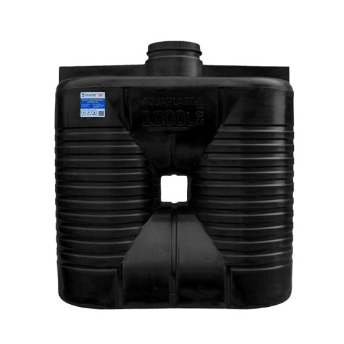 Бак для воды вертикальный прямоугольный Aquaplast ПВ 1000 литров черный