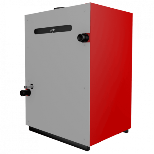 Напольный газовый чугунный котёл Лемакс Лидер 35