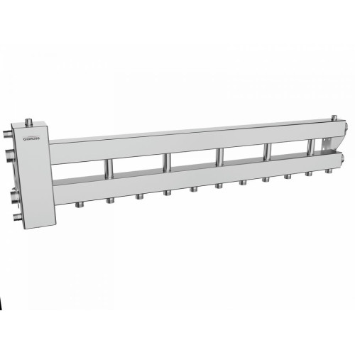 Коллектор нержавеющий Gidruss BMSS-150-6D до 150 кВт 1 1/2" 6 контуров