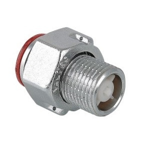 Полусгон с НГ гайкой Valtec 1/2" НР резьбой обратным клапаном арт.VTr.612.N.0004