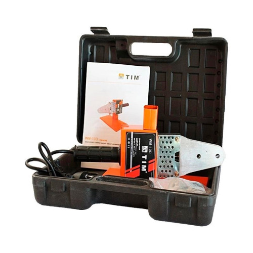 Сварочный аппарат Tim для ППР труб 3 насадки 20-32мм 600 Ватт (Эконом)