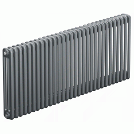 Трубчатый радиатор Rifar Tubog 3057 30 секций цвет титан нижнее подключение