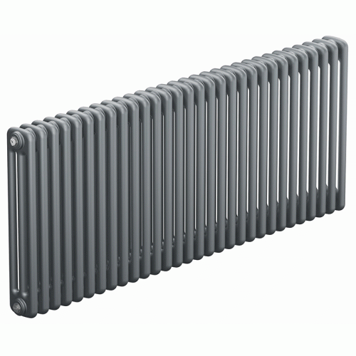 Трубчатый радиатор Rifar Tubog 3057 30 секций цвет титан нижнее подключение