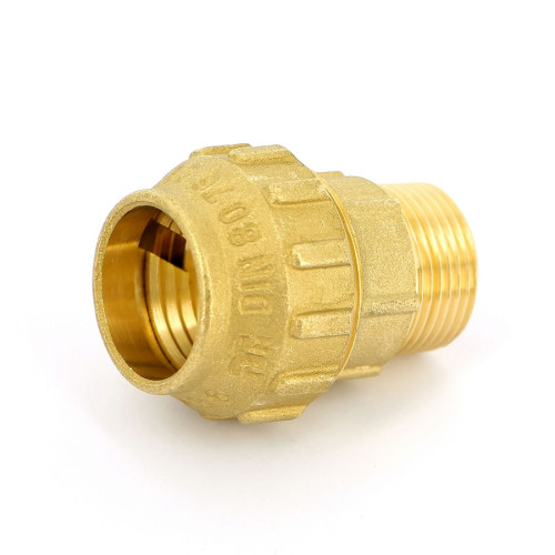 Муфта обжимная с наружной резьбой Ø25х3/4 Tiemme