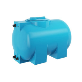 Бак для воды ATH 200 синий горизонтальный Aquatech