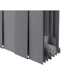 Биметаллический радиатор Royal Thermo PianoForte 300 Silver Satin (12 секций)