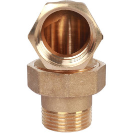 Разъемное угловое соединение "американка" ВН 1/2" Stout