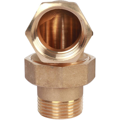 Разъемное угловое соединение "американка" ВН 3/4" Stout