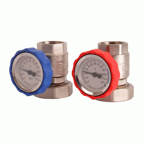 Насосная группа Rommer c 3-х ходовым смесителем без насоса 1"