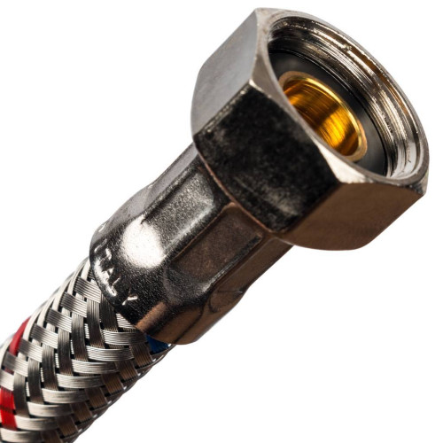 Гибкая подводка для воды Stout ВР/НР 1/2"х1/2" длина 600 мм