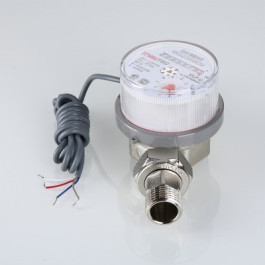 Счётчик для воды универсальный Valtec ДУ 15мм L80мм со сгонами импульсный выход арт.VLF-15U-I