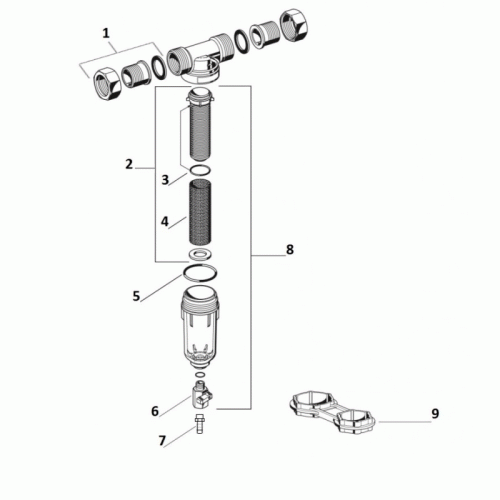 Фильтр для холодной воды FF06-1AA Honeywell