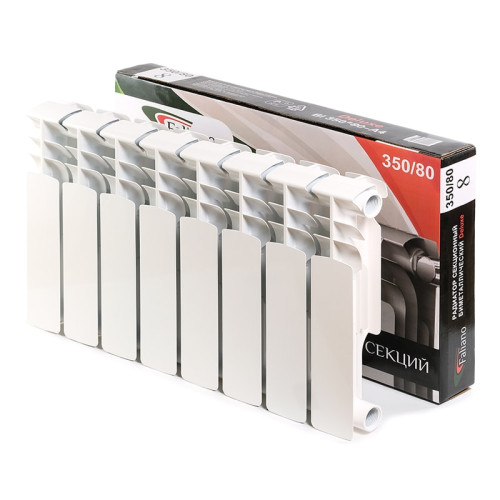 Биметаллический радиатор Faliano Bi 350/80 A4, 4 секции