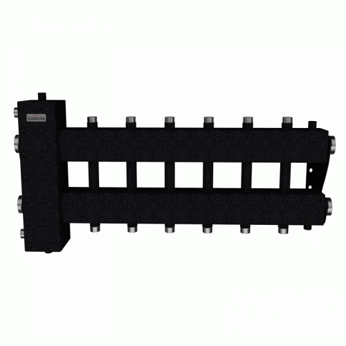 Коллектор Gidruss BM-150-7DU до 150 кВт 1 1/2" 7 контуров